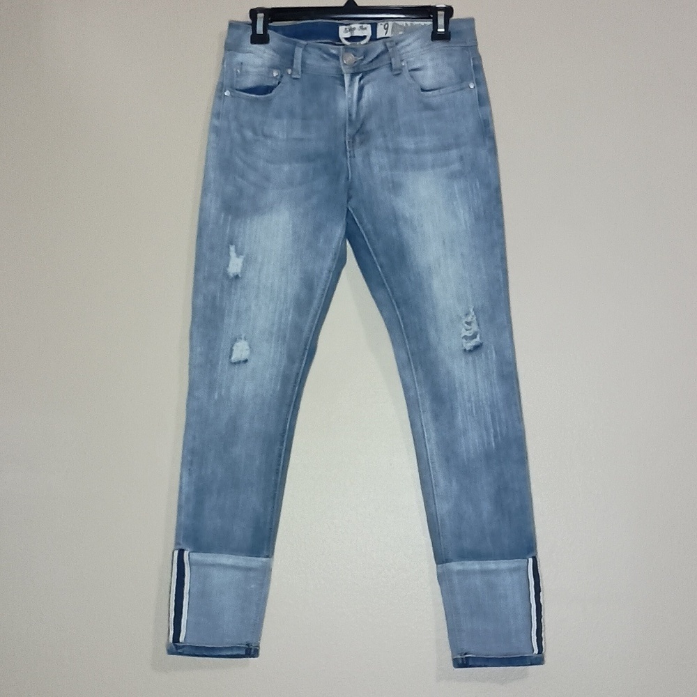 Indigo Rein Ankle Skinny Jeans